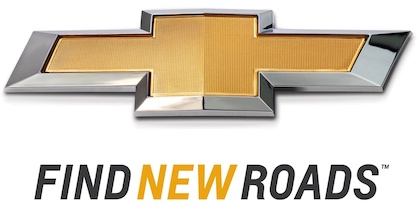 لوگو و تگ لاین شرکت خودروسازی امریکایی شورولت | Find New Roads